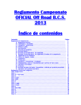 Reglamento 2012 asociacion de Pilotos y Clubes de B