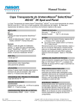 Manual Técnico Capa Transparente de UretanoNason SelectClear