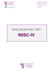 test de WISC-IV