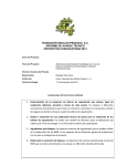 gu&iacute;a para la presentaci&oacute;n de informes de avances t&eacute;cnicos