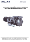 Manual Bomba GP 51.52