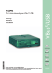 VBus /USB - Solardirekt24