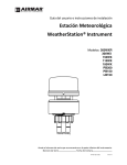 Estación Meteorológica WeatherStation® Instrument