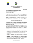 Dirección Nacional de Aduanas ORDEN DEL DIA