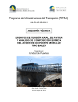 Programa de Infraestructura del Transporte (PITRA)