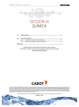 SECCIÓN A1 QUÍMICA - Cabot Corporation