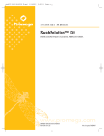 SwabSolution Kit Manual Tecnico, TMD037 (Espanol)
