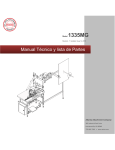 Manual Técnico & Lista de Partes