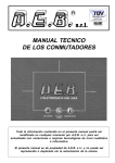 MANUAL TECNICO DE LOS CONMUTADORES