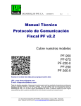 Manual Técnico Protocolo de Comunicación