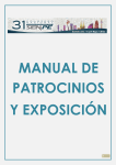 categorías de patrocinio - 31 Congreso Nacional SENPE. Barcelona