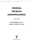 MANUAL TÉCNICO AGROPECUARIO