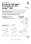 3A0624P, Husky 1050 Air-Operated Diaphragm Pump