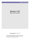 Monitor LCD Manual del usuario