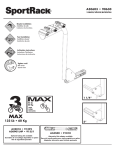 SportRack Bike Racks Installation Instructions