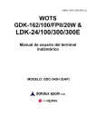 Manual teléfono DECT GDC-345H