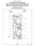 Installation/Care/Use Manual Manual de Instalaci&oacute;n/Cuidado