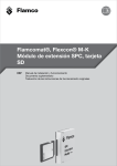 Flamcomat®, Flexcon® M-K Módulo de extensión SPC, tarjeta SD