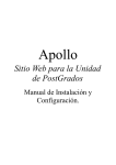 Sitio Web para la Unidad de PostGrados