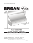 Broan Elite RM60000 (V05527 rev. F):RANGE MASTER.qxd.qxd