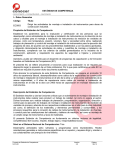 EST&Aacute;NDAR DE COMPETENCIA I.- Datos Generales