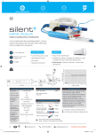 Con la combinación de la tecnología Silent+ y la mini bomba más