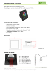 Manual Dimmer Táctil RGB