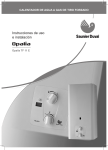 Instrucciones de uso e instalación