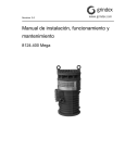 Manual de instalaci&oacute;n, funcionamiento y mantenimiento