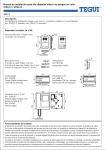 Manual de instalación para kits digitales vídeo con imagen en color