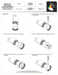 Manual de instalación y mantenimiento Triton Riel Par