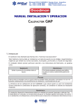 MANUAL INSTALACION Y OPERACION