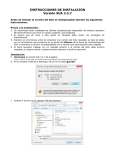 manual de instalaci&oacute;n y descarga