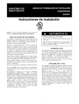 Instrucciones de instalaci&oacute;n
