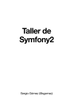 Taller de Symfony2