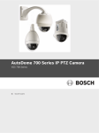 AutoDome 700 Series IP PTZ Camera