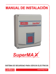 SUPER MAX.cdr - tcs alarmas peru sac