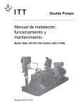 Manual de instalaci&oacute;n, funcionamiento y