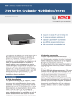 Datos - Bosch Security Systems