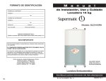 de Instalación, Uso y Cuidado Lavadora 14 kg