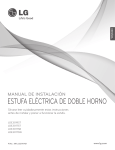 ESTUFA EL&Eacute;CTRICA DE DOBLE HORNO