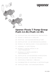 Uponor Fluvia T Pump Group Push-12-AC/Push-12-WL
