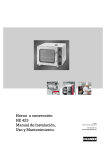 Horno a convecci&oacute;n HE 423 Manual de Instalaci&oacute;n, Uso y
