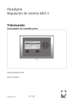 THES 2318 V1.0 0712 Telemando MES II Acumulador SI