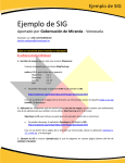 Ejemplo de SIG