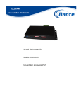DLD6440 Convertidor Protocolo Manual de instalación Modelo