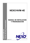 NEXO NVM-4E - Telefonía Tealco srl
