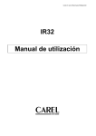 IR32 Manual de utilización