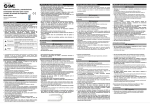 Manual de instalaci&oacute;n y mantenimiento Controlador del motor paso