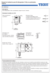 Manual de instalación para kit videoportero 2 hilos no polarizados
